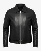 Venezia – Men’s Black Leather Jacket